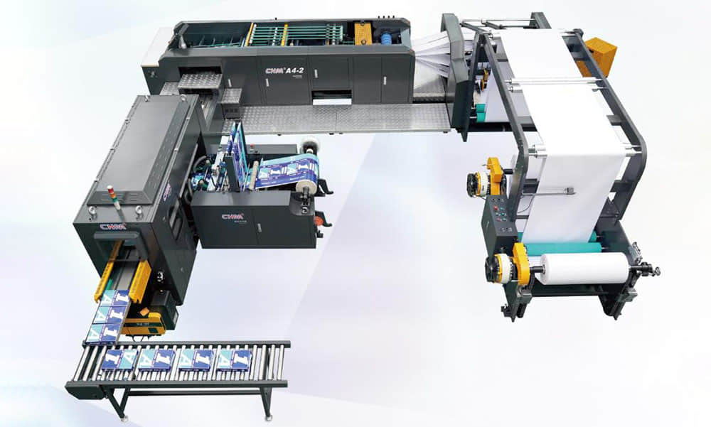 CHM-A4-2 Model A4 Copy Paper Cutting And Automatic Packaging Machine