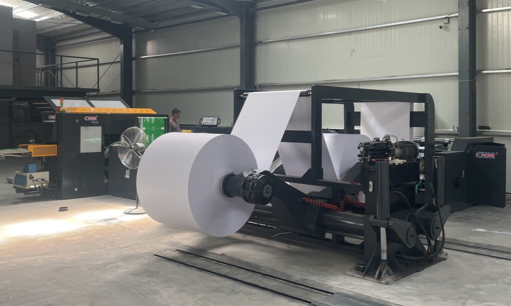 Successful Installation & Operation of CHM-A4-2 A4 Copier Paper Production Line in Kazakhstan