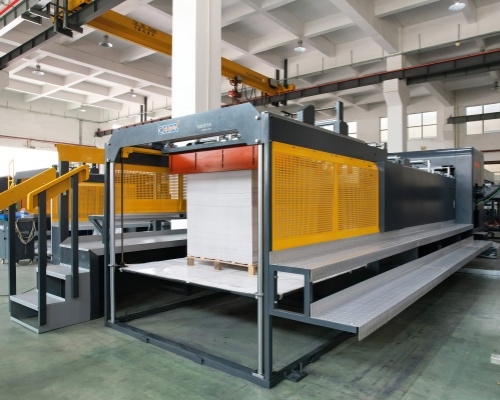 CHM-SGT Model Double Rotary Blade Paper Roll Sheeter Cutter Machine