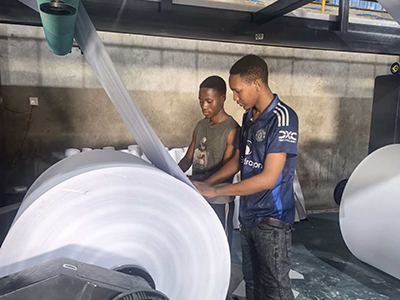 CHM A4 Copy Paper Production Line Installed in Tanzania