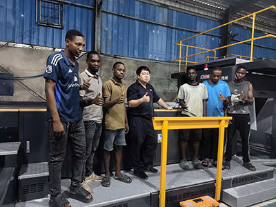 CHM A4 Copy Paper Production Line Installed in Tanzania