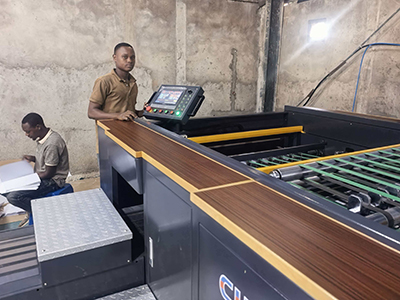 CHM A4 Copy Paper Production Line Installed in Tanzania