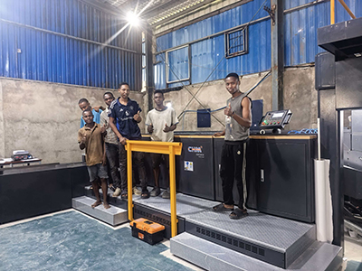 CHM A4 Copy Paper Production Line Installed in Tanzania